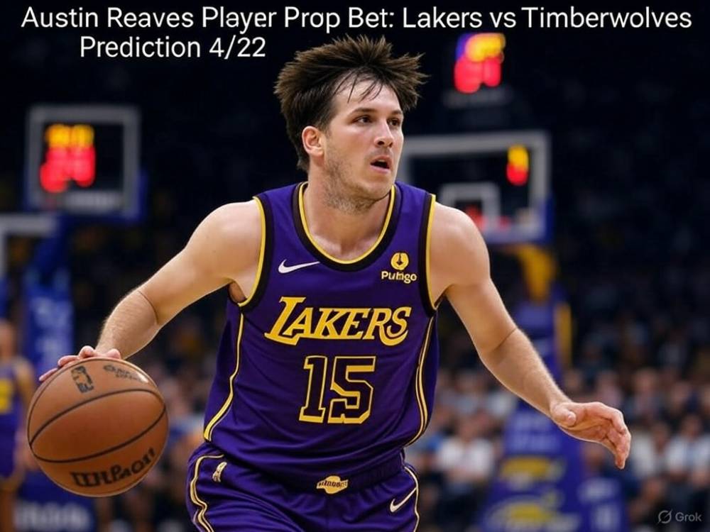 Austin Reaves Player Prop Bet: Lakers vs Timberwolves Prediction 4/22