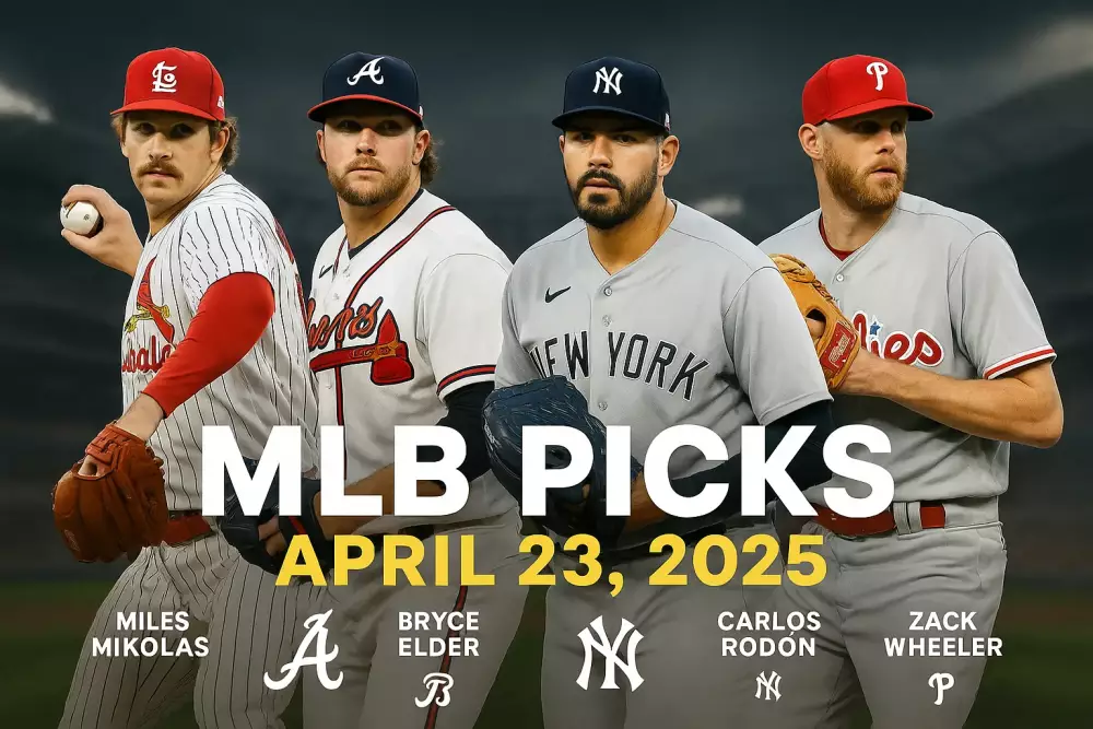 MLB Picks April 23, 2025: Best Bets, Props & Predictions