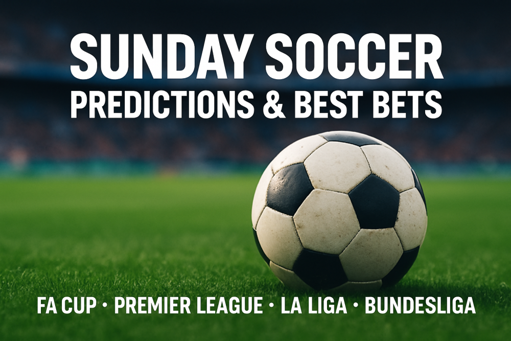 Sunday Soccer Predictions & Best Bets (April 27, 2025)