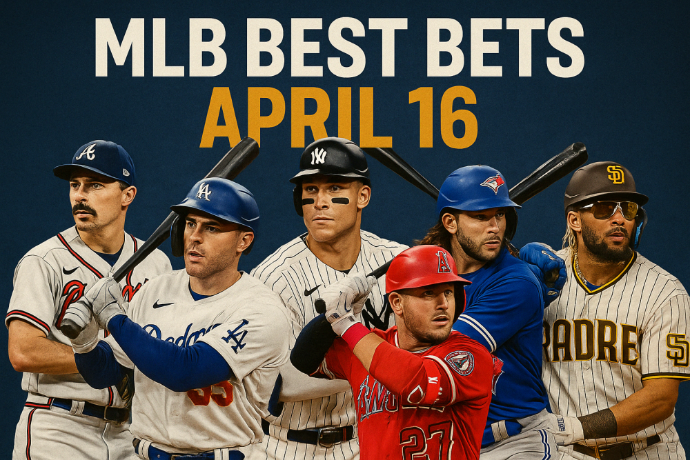 MLB Picks April 16, 2025: Best Bets & Player Props Today