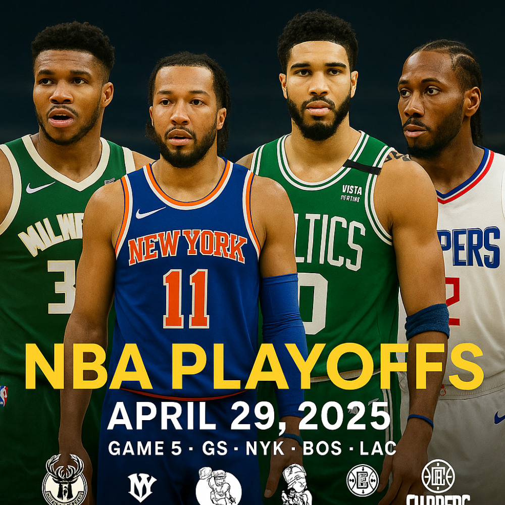 NBA Playoff Betting Preview (April 29, 2025) – Picks, Predictions & Best Bets for Game 5s