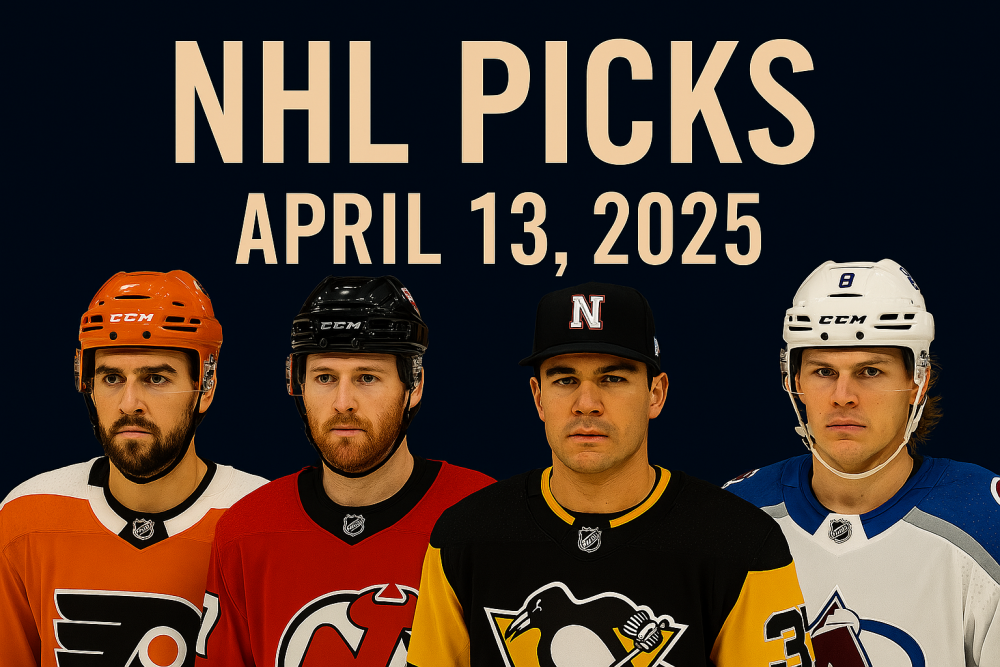 NHL Picks & Predictions April 13, 2025 – Expert Bets & Best Odds Breakdown