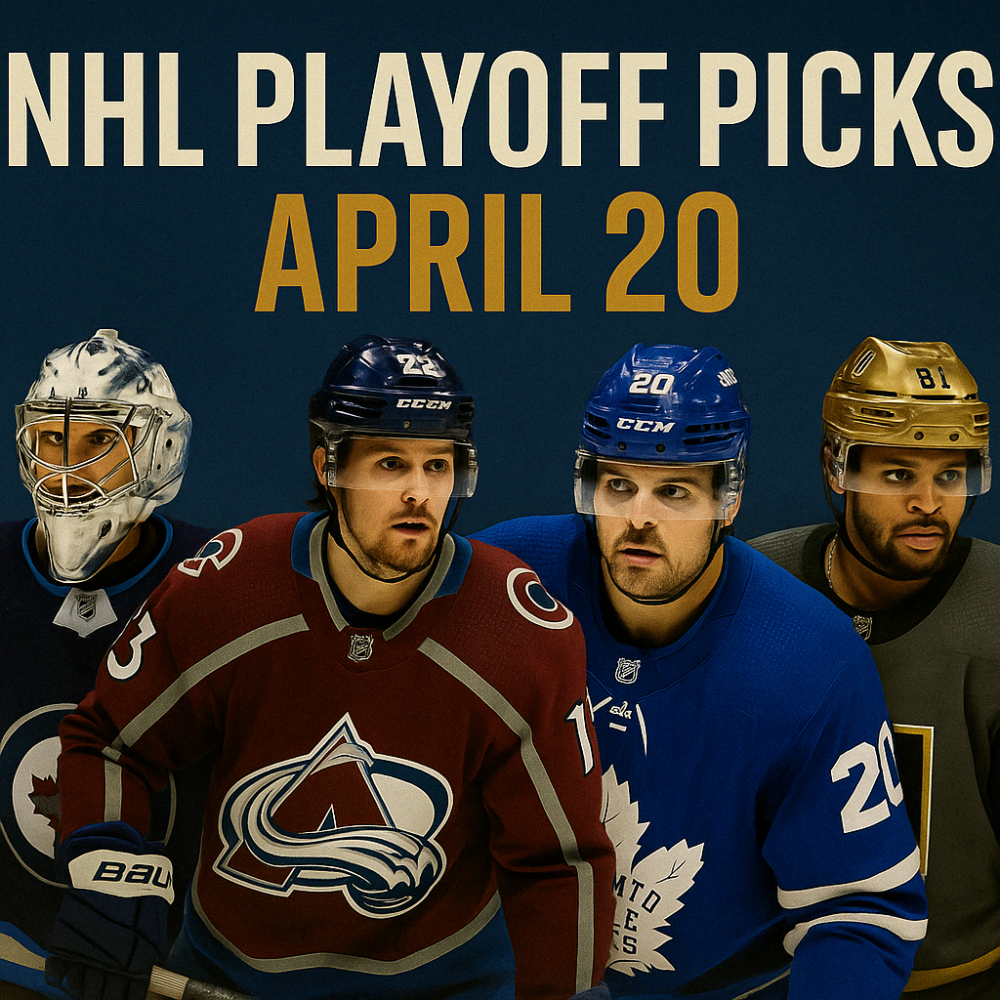 2025 NHL Playoff Picks: Round 1 Predictions & Game 1 Bets