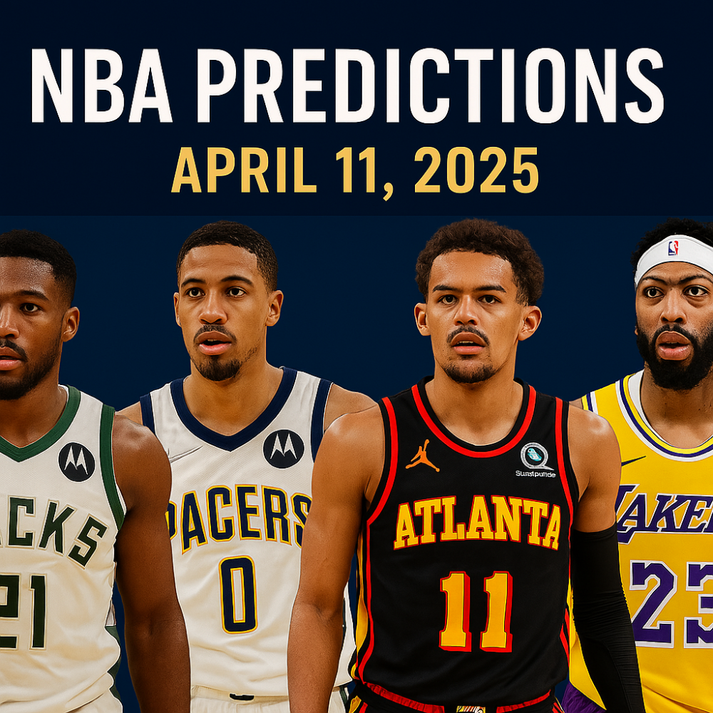 NBA Picks April 11, 2025 – Best Bets, Predictions & Betting Preview for Every Game