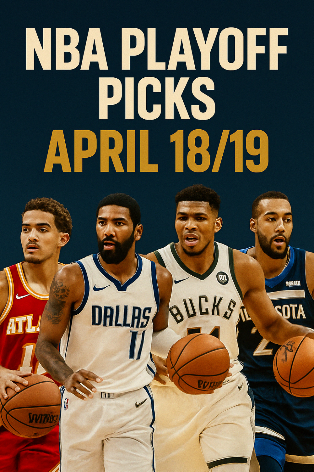 NBA Picks April 18–19, 2025: Best Bets & Player Props