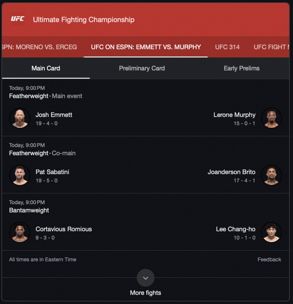 UFC Picks April 5, 2025: Full Fight Card Predictions, Odds & Best Bets