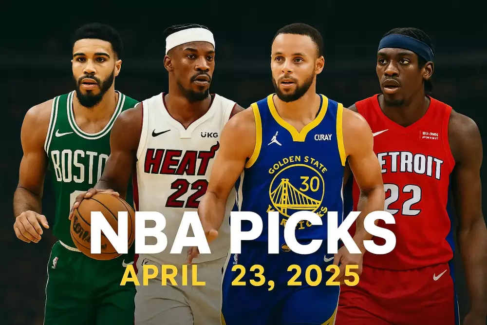NBA Picks Today April 23-24, 2025: Best Bets, Predictions & Player Props for Every Game