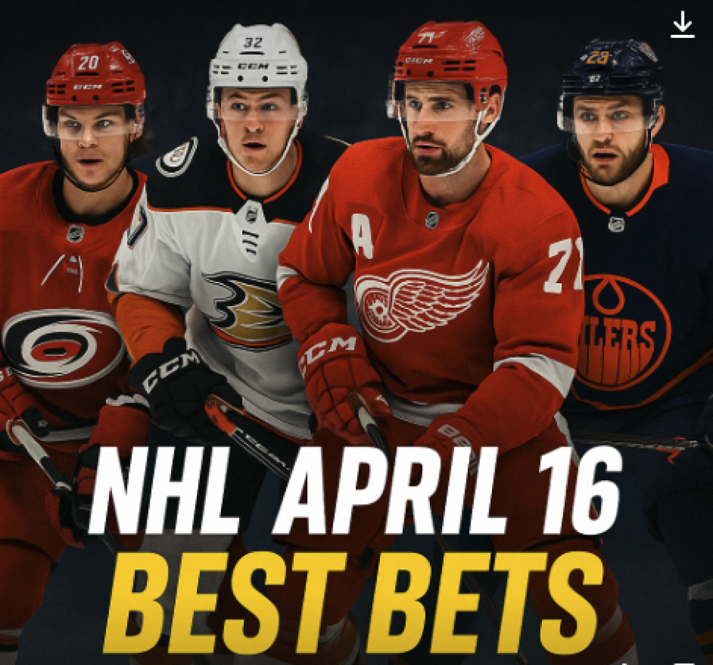 NHL Picks April 16, 2025: Best Bets & Player Props Today