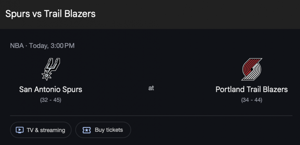 NBA Picks April 6, 2025: Spurs vs Trail Blazers Prediction & Best Bets