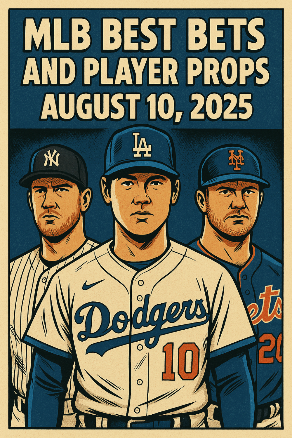 MLB Best Bets and Player Props for August 10, 2025