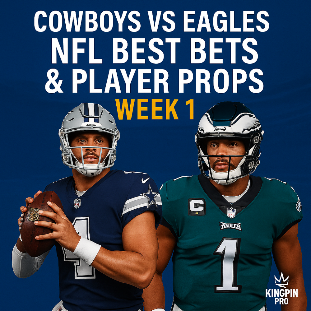 Cowboys vs Eagles – NFL Best Bets & Player Props Week 1