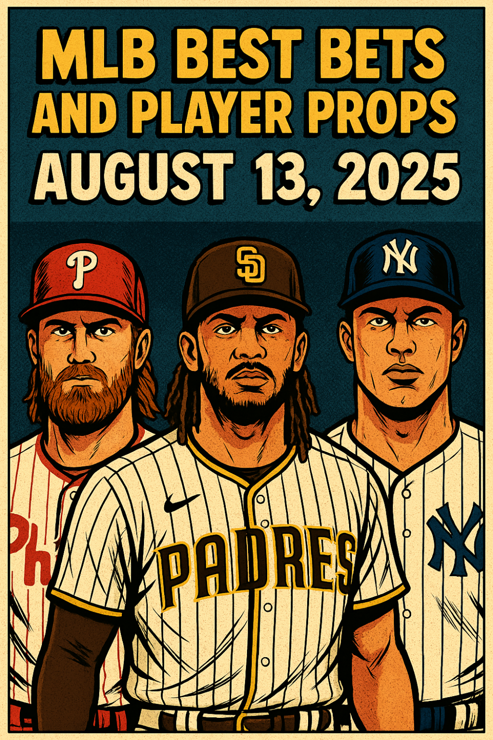 MLB Best Bets and Player Props for August 13, 2025