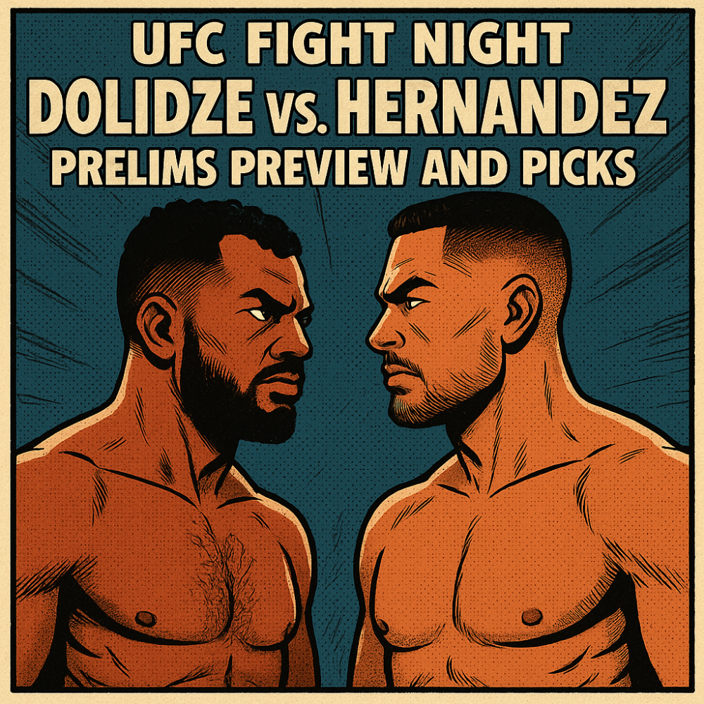 UFC Fight Night: Dolidze vs. Hernandez - Prelims Preview and Picks