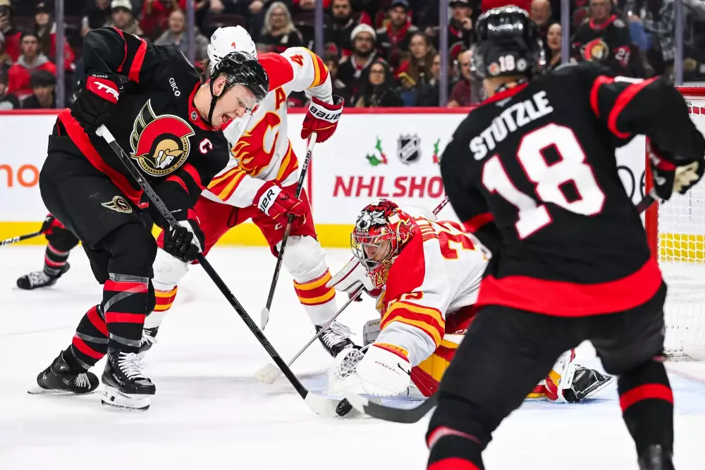NHL Same Game Parlay: Senators vs Flames Prediction 12/19