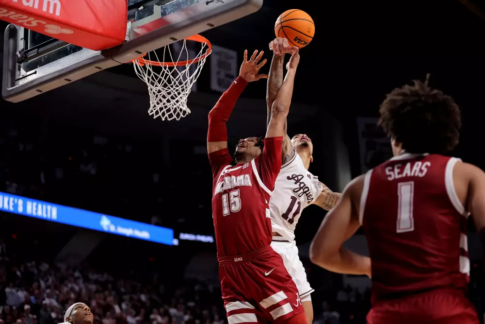 NCAAB Same Game Parlay: Alabama vs Ole Miss Prediction 1/14