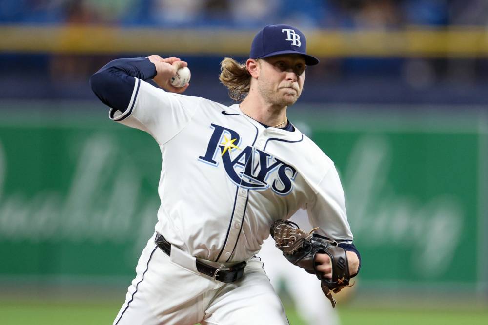 Shane Baz's Pitcher Record: July 21, 2023: Rays vs Yankees