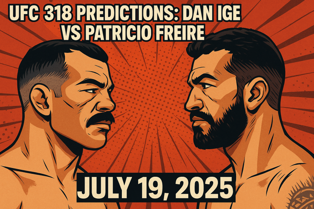 UFC 318 Predictions: Dan Ige vs Patricio Freire, July 19, 2025