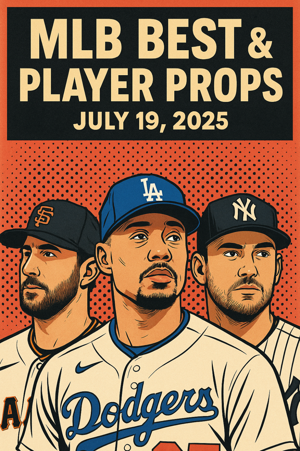 MLB Best Bets and Player Props for July 19, 2025