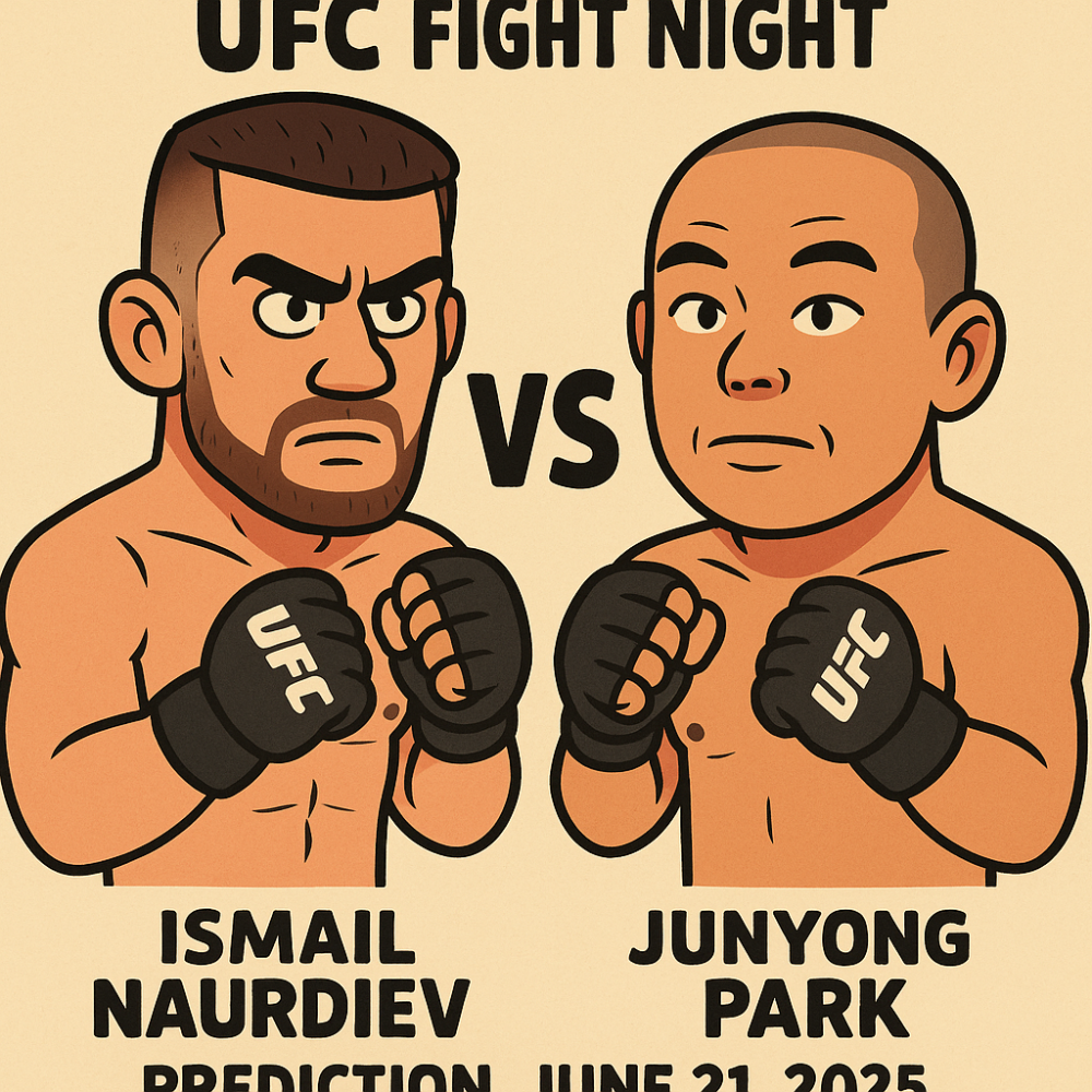 UFC Fight Night: Ismail Naurdiev vs JunYong Park Prediction, June 21, 2025
