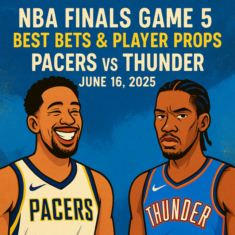 NBA Finals Game 5: Best Bets & Player Props - Pacers vs Thunder (June 16, 2025)