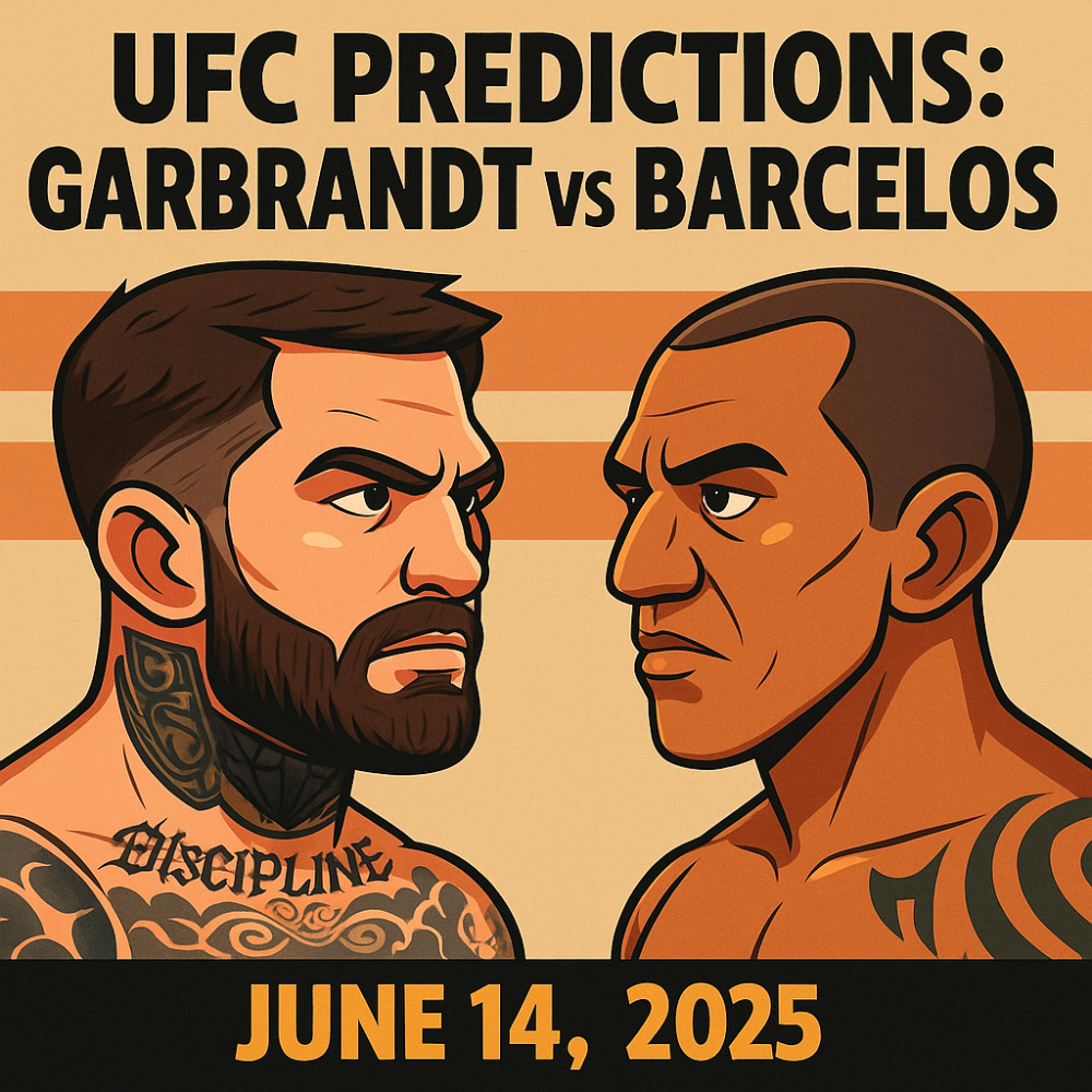 UFC Predictions: Garbrandt vs Barcelos, June 14, 2025