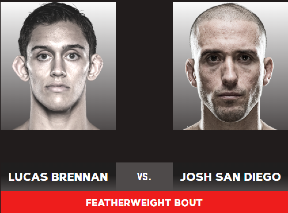 Lucas Brennan vs Josh San Diego at Bellator 293 Predictions