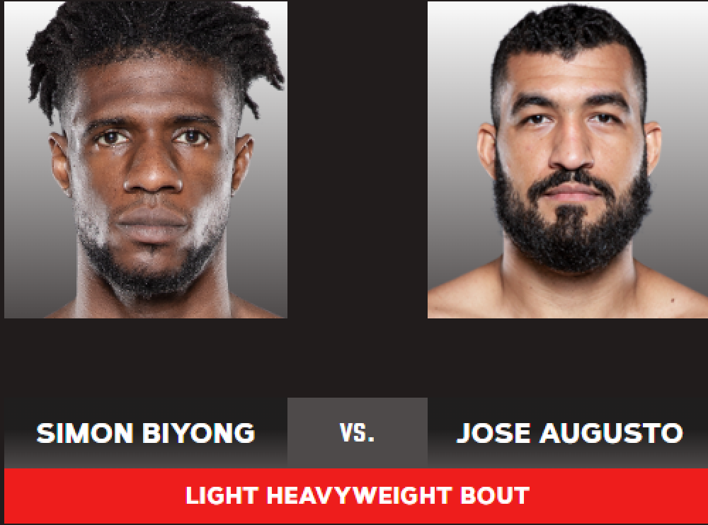 Jose Augusto vs Simon Biyong Prediction Bellator 296 5/12