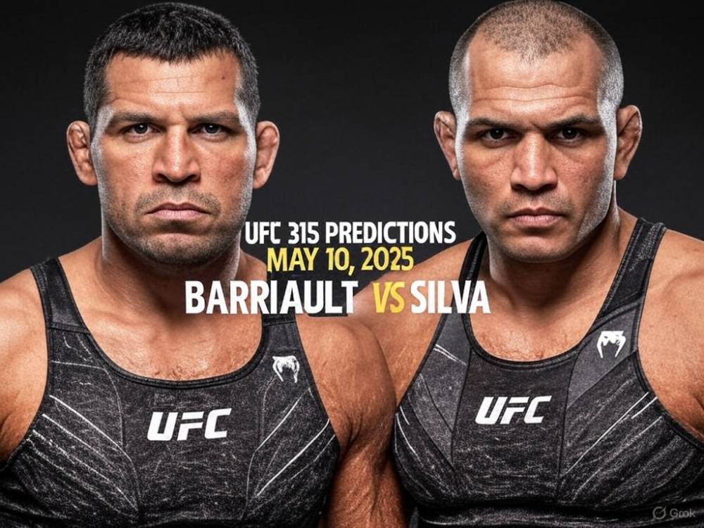 UFC 315 Predictions: Barriault vs Silva, May 10, 2025