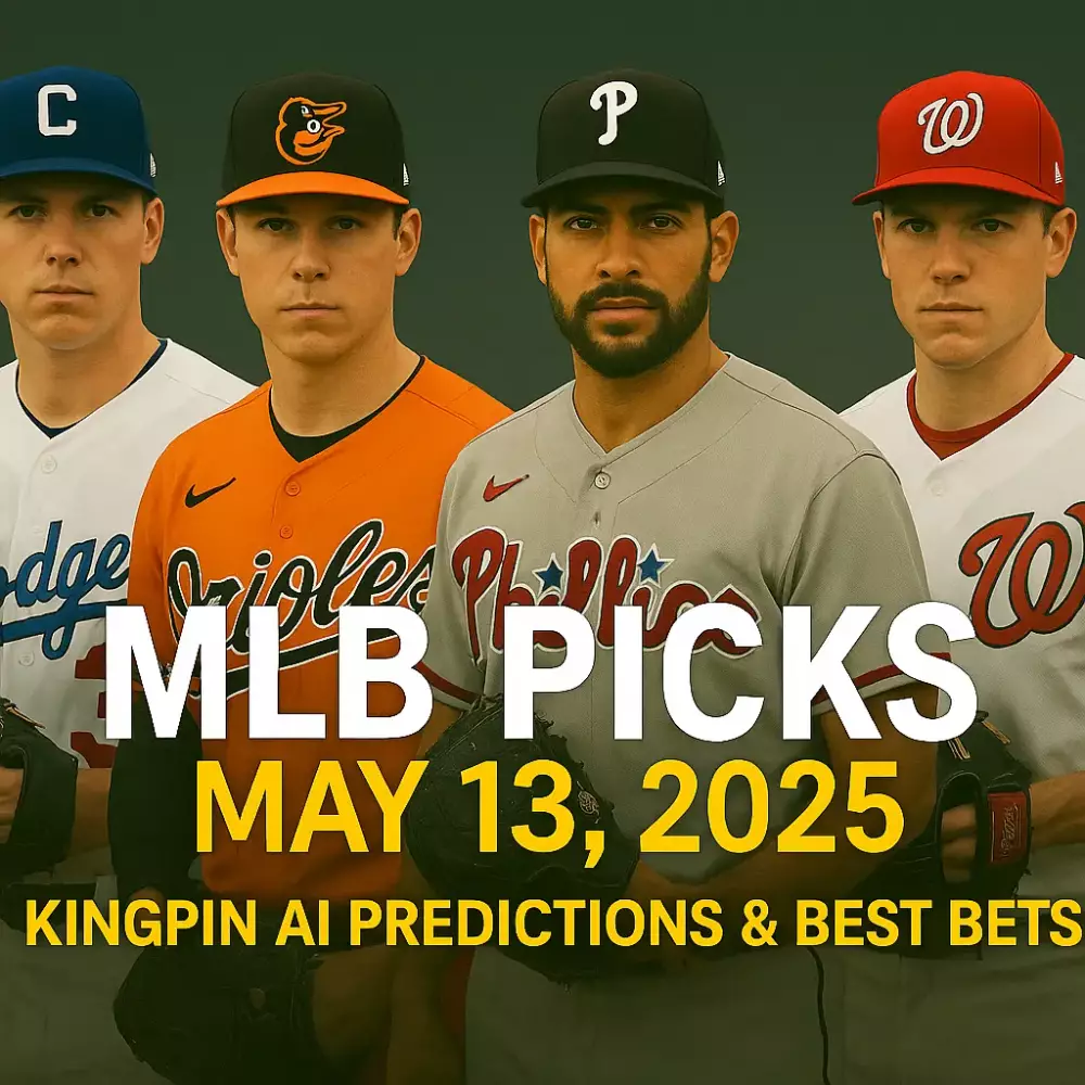 MLB Picks May 13, 2025: Best Bets, Predictions & Player Props for Every Game - Part 1