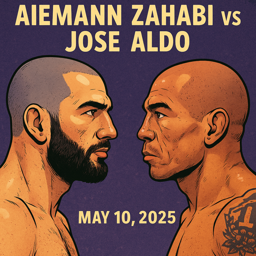 UFC 315 Predictions: Aiemann Zahabi vs Jose Aldo, May 10, 2025