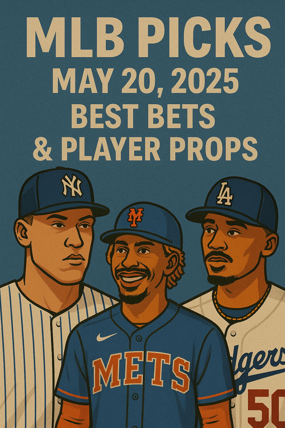 MLB Picks May 20, 2025 – Best Bets & Player Props