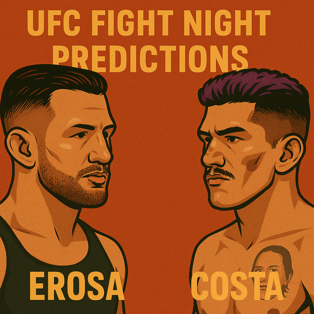 UFC Fight Night Predictions: Erosa vs Costa, May 17, 2025
