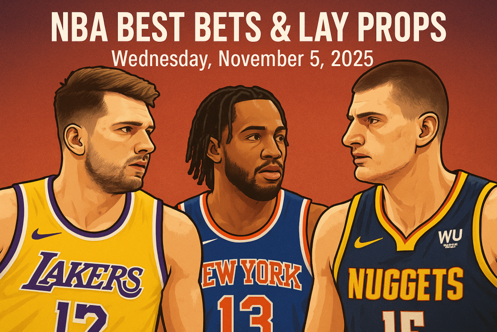 NBA Best Bets & Player Props — Wednesday, November 5, 2025