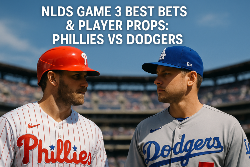 NLDS Game 3 Best Bets & Player Props: Phillies vs Dodgers