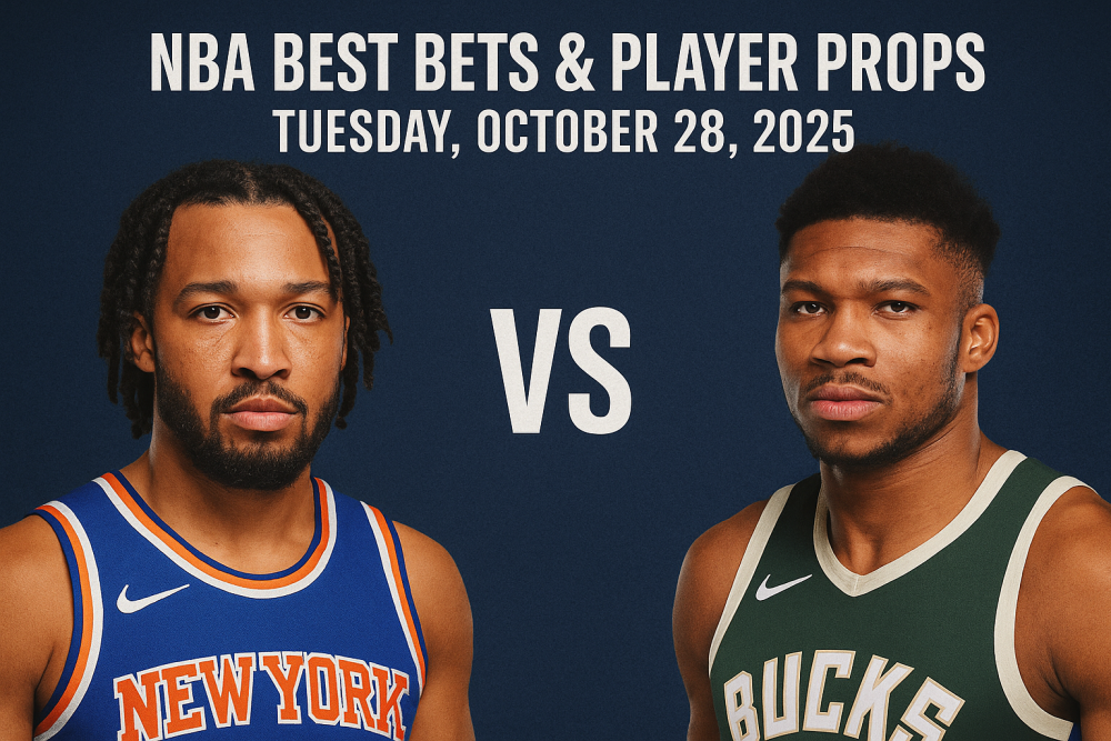 NBA Best Bets & Player Props — Tuesday, October 28, 2025
