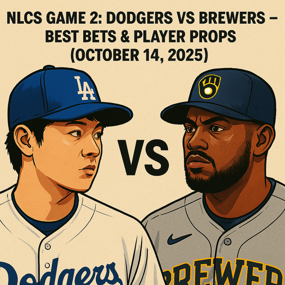 NLCS Game 2: Dodgers vs Brewers — Best Bets & Player Props (October 14, 2025)
