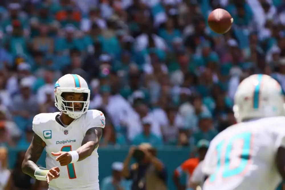 Tua Tagovailoa Passing Yards Prop Bet Analysis vs Buffalo Bills 9/12