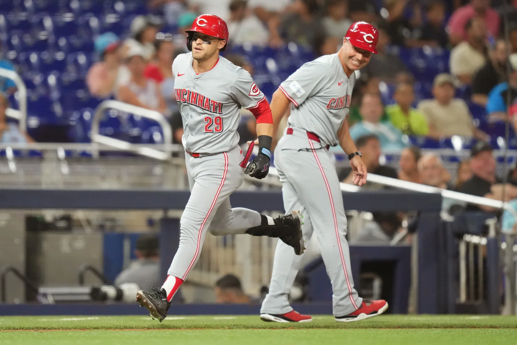 TJ Friedl Player Props: Reds vs Marlins 8/8