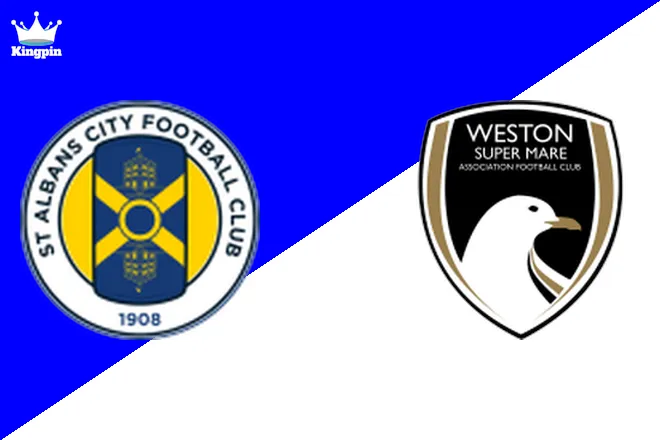 St Albans City vs Weston-super-Mare: National League - South Spread Prediction 9/7