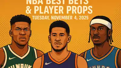 NBA Best Bets & Player Props — Tuesday, November 4, 2025