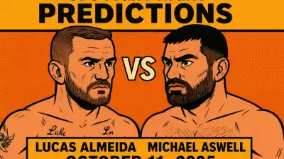 UFC Fight Night Predictions: Lucas Almeida vs Michael Aswell, October 11, 2025