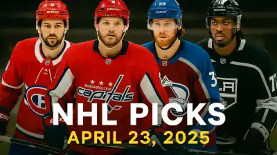 NHL Playoff Picks April 23: Capitals, Avalanche & Oilers