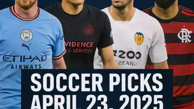 Soccer Picks April 23, 2025: Best Bets by League & Region