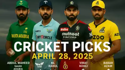 Sunday Cricket Betting Preview (April 28, 2025) – Predictions, Best Bets & Player Props