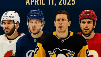 NHL Picks April 11, 2025 – Best Bets, Predictions & Odds for Every Game