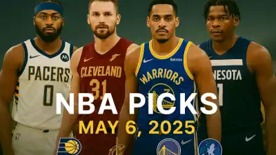 NBA Picks May 6, 2025 – Pacers vs Cavaliers, Warriors vs Timberwolves Predictions & Best Bets