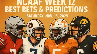NCAAF Week 12 Best Bets & Predictions — Saturday, Nov. 15, 2025