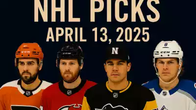 NHL Picks & Predictions April 13, 2025 – Expert Bets & Best Odds Breakdown