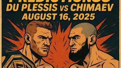 UFC 319 Predictions: Du Plessis vs Chimaev, August 16, 2025