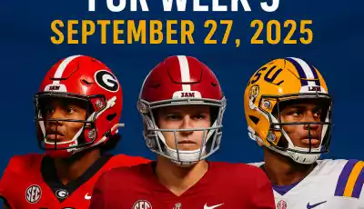 NCAAF Best Bets for Week 5, September 27, 2025